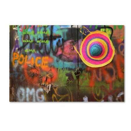 Izak Katz 'Street Colors' Canvas Art,16x24